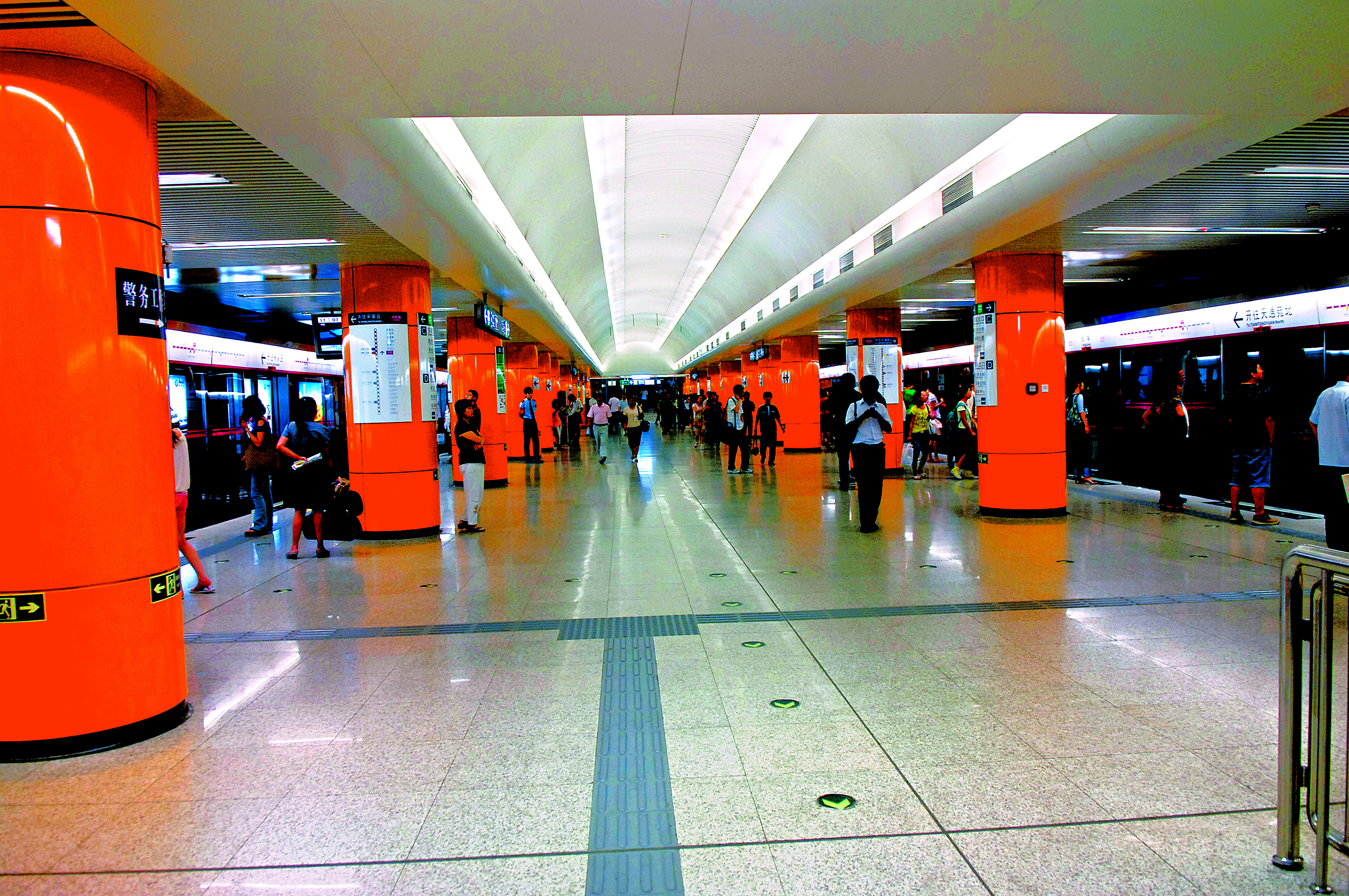 12、2008｜北京地铁五号线工程东单站.JPG